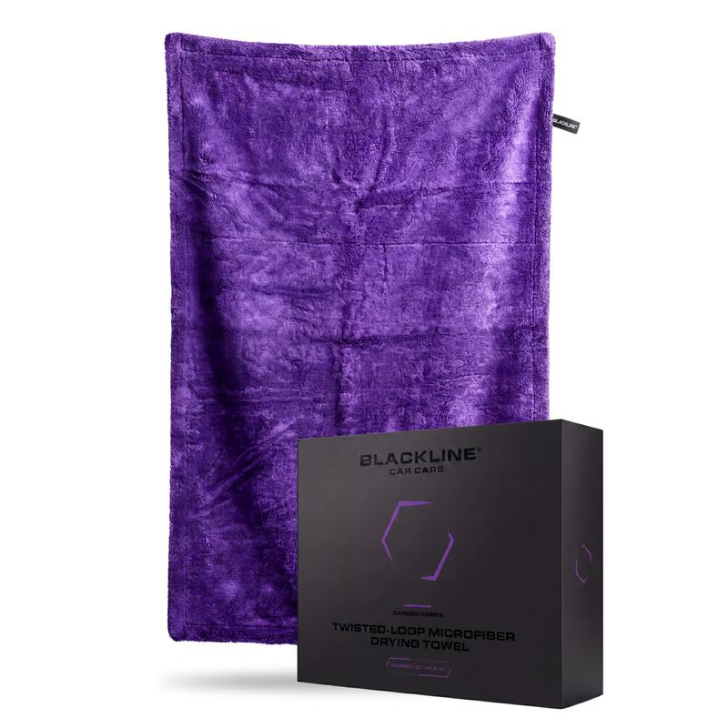 24x36in Twisted-Loop Microfiber Car Drying Towel, 1300 GSM Premium Weave, Soft Scratch-Safe Auto Detailing Cloth, Highly Absorbent Reusable Vehicle Cleaning Towel for Cars, Trucks & SUVs