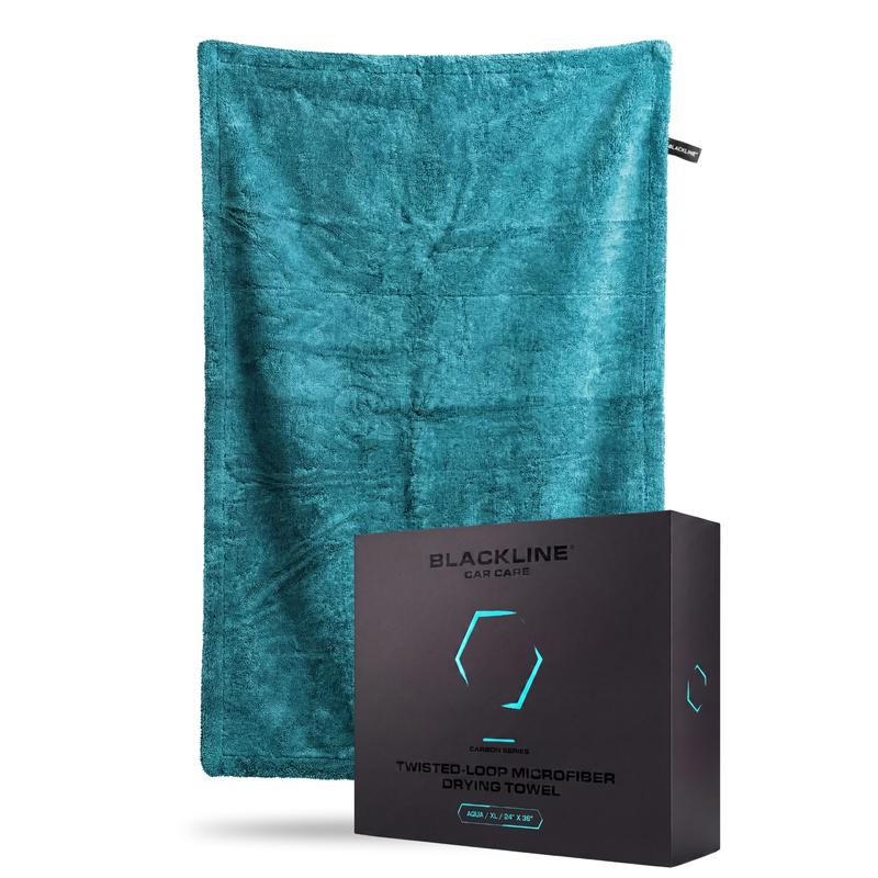24x36in Twisted-Loop Microfiber Car Drying Towel, 1300 GSM Premium Weave, Soft Scratch-Safe Auto Detailing Cloth, Highly Absorbent Reusable Vehicle Cleaning Towel for Cars, Trucks & SUVs