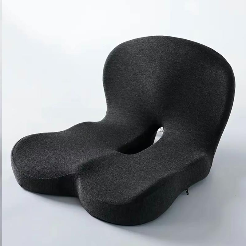 Premium Memory Foam Car Seat Cushion for Long Drives, Non-Slip Support Pad with Removable Washable Cover, Comfortable Seat Booster for Back, Hip & Leg Support, Vehicle Interior Accessory
