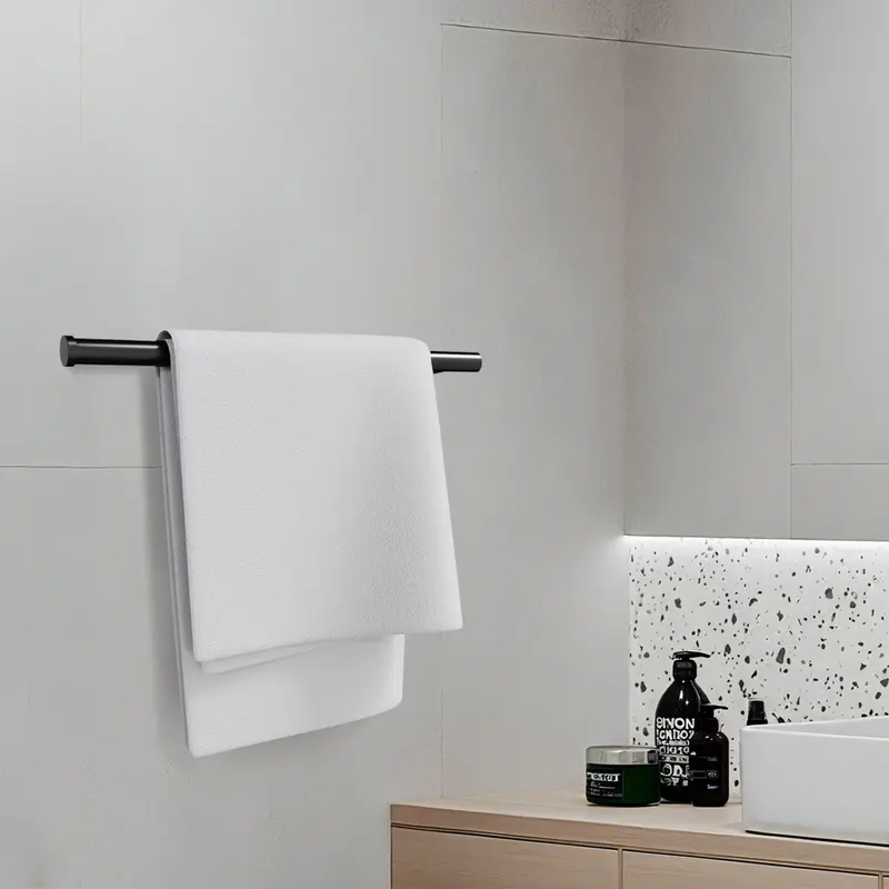 Under Cabinet Paper Towel Holder – Self-Adhesive Stainless Steel Wall Mount Rack for Kitchen, RV & Bathroom